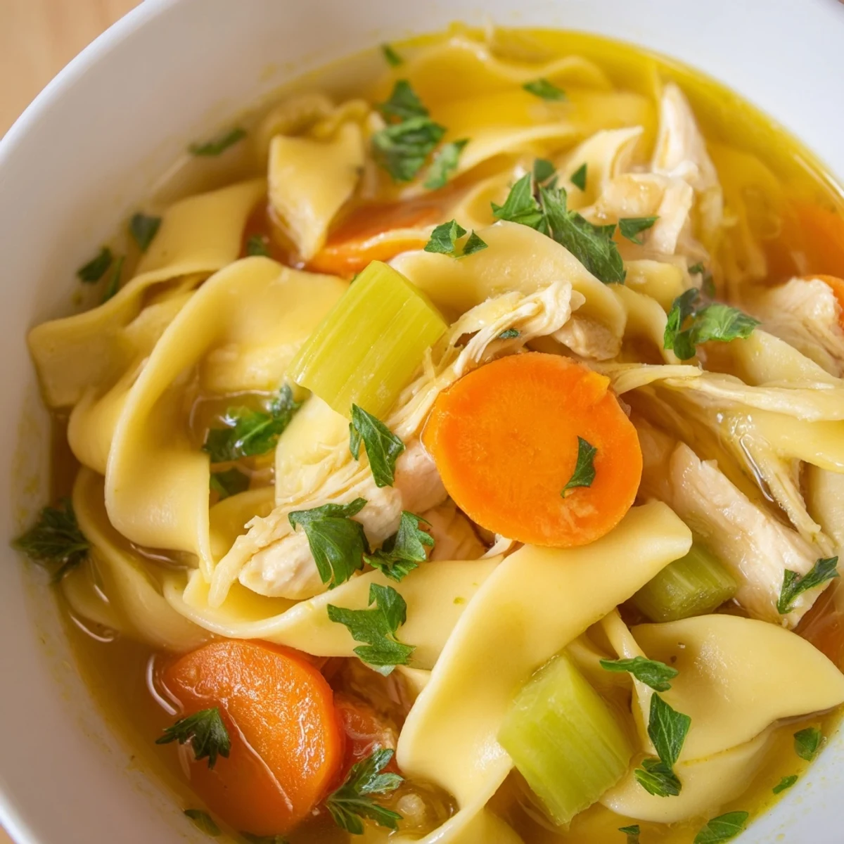 Instant Pot Chicken Noodle Soup