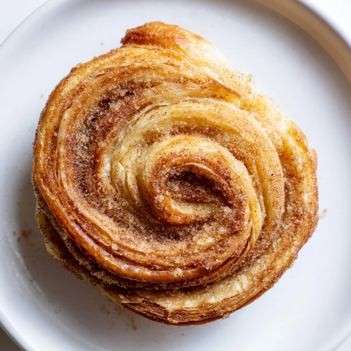 Freshly baked Cinnamon Sugar Puff Pastry Palmiers rest on a wire cooling rack, showcasing their golden-brown, layered edges and glistening sugar coating.