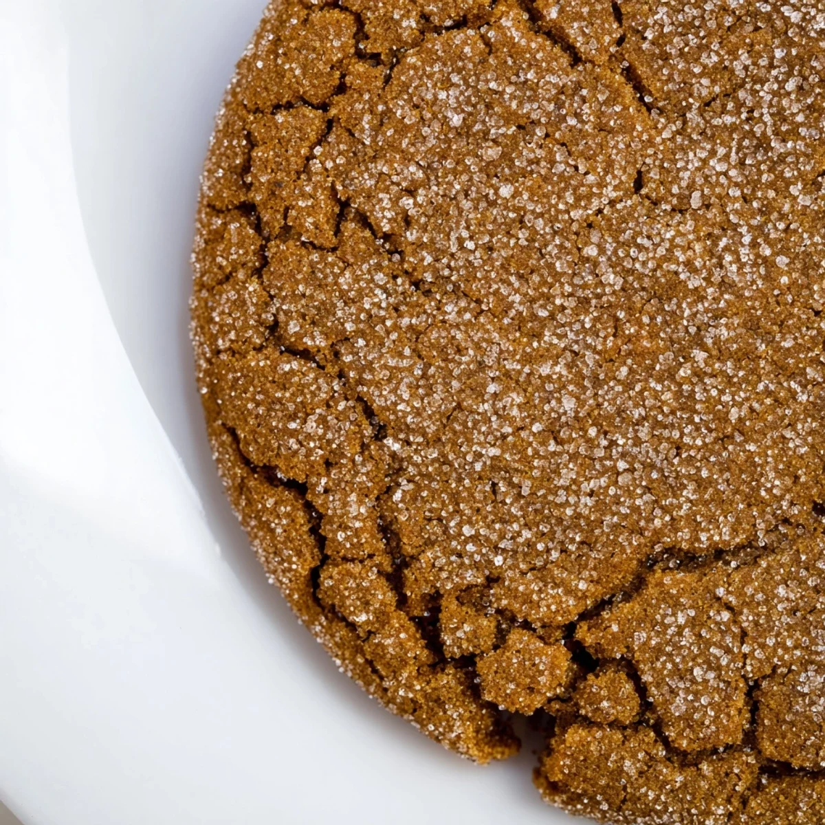 Homemade Soft Molasses and Ginger Cookies piled high, glowing with warm ginger and molasses spices.