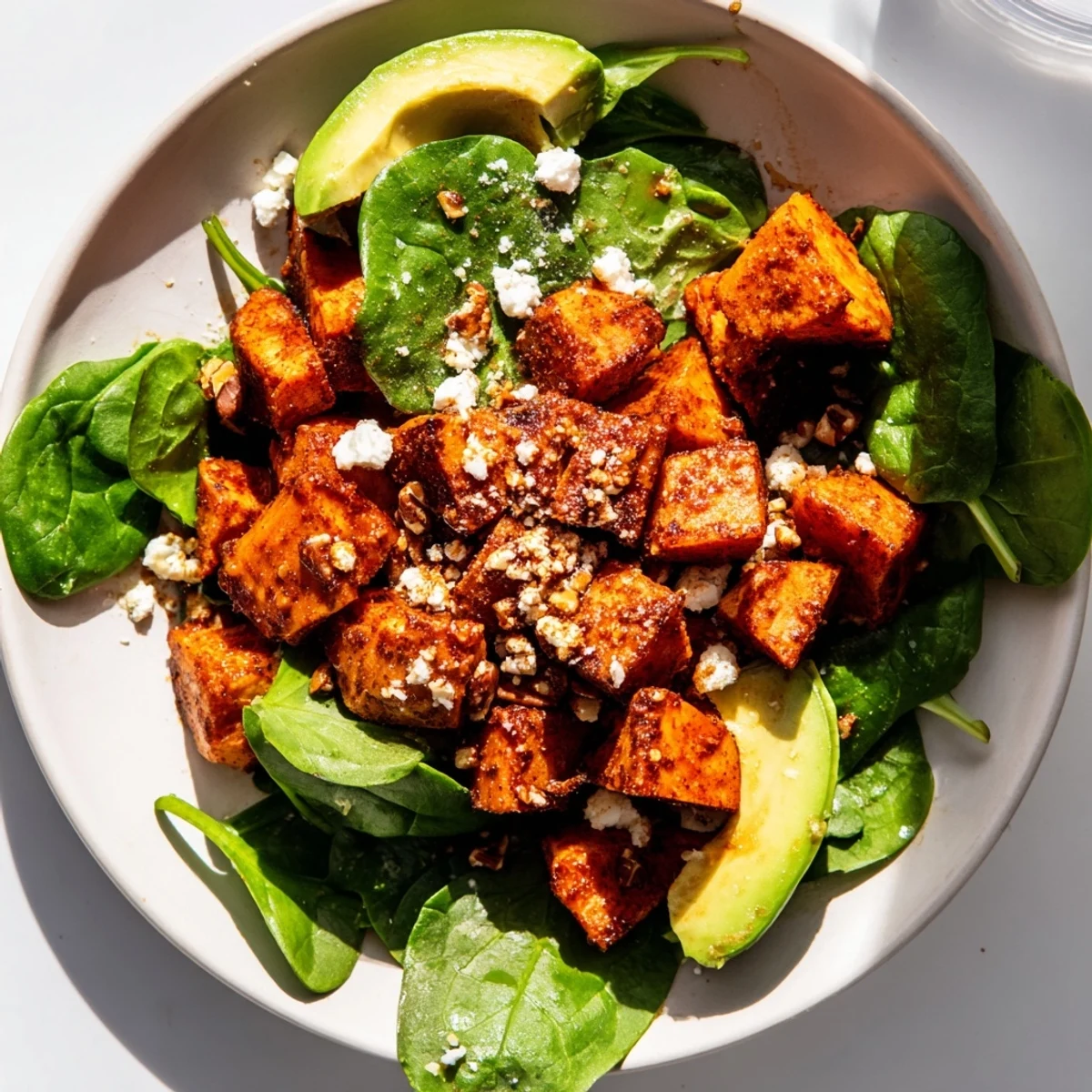Served warm or room temperature, this Roasted Sweet Potato Salad pairs beautifully with grilled chicken for an easy dinner.