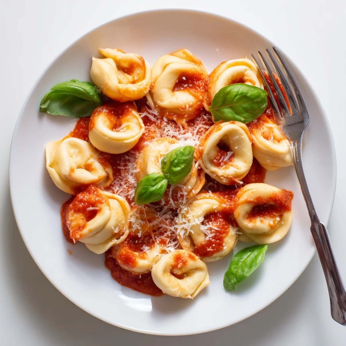 Serve this delicious Mozzarella Tortellini with a glass of white wine and crusty garlic bread.