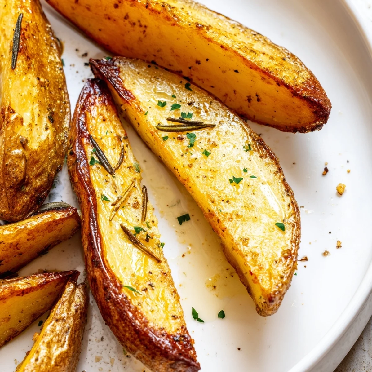 Handheld Potato Wedges served hot with ketchup, crispy skins and tender centers