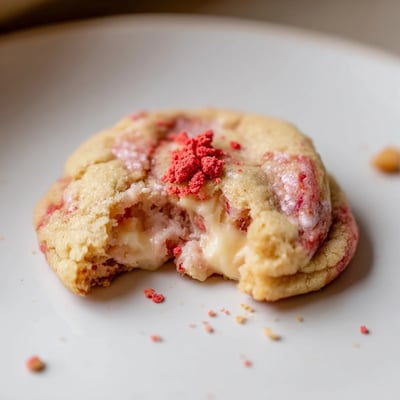 Strawberry Cheesecake Cookies