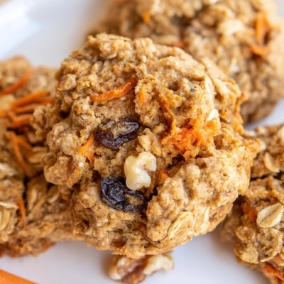 Chewy Carrot Cake Cookies