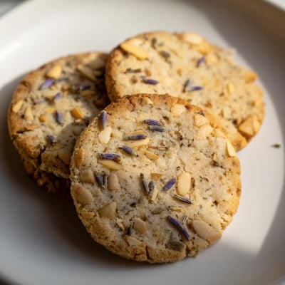 Lavender Honey Crunch Cookies