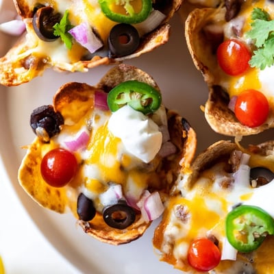 Cheesy Nacho Cups